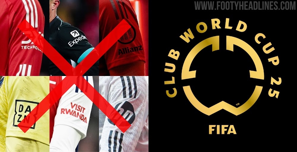  FIFA不允許世俱杯球隊(duì)有袖標(biāo)贊助，需貼上世俱杯徽標(biāo)