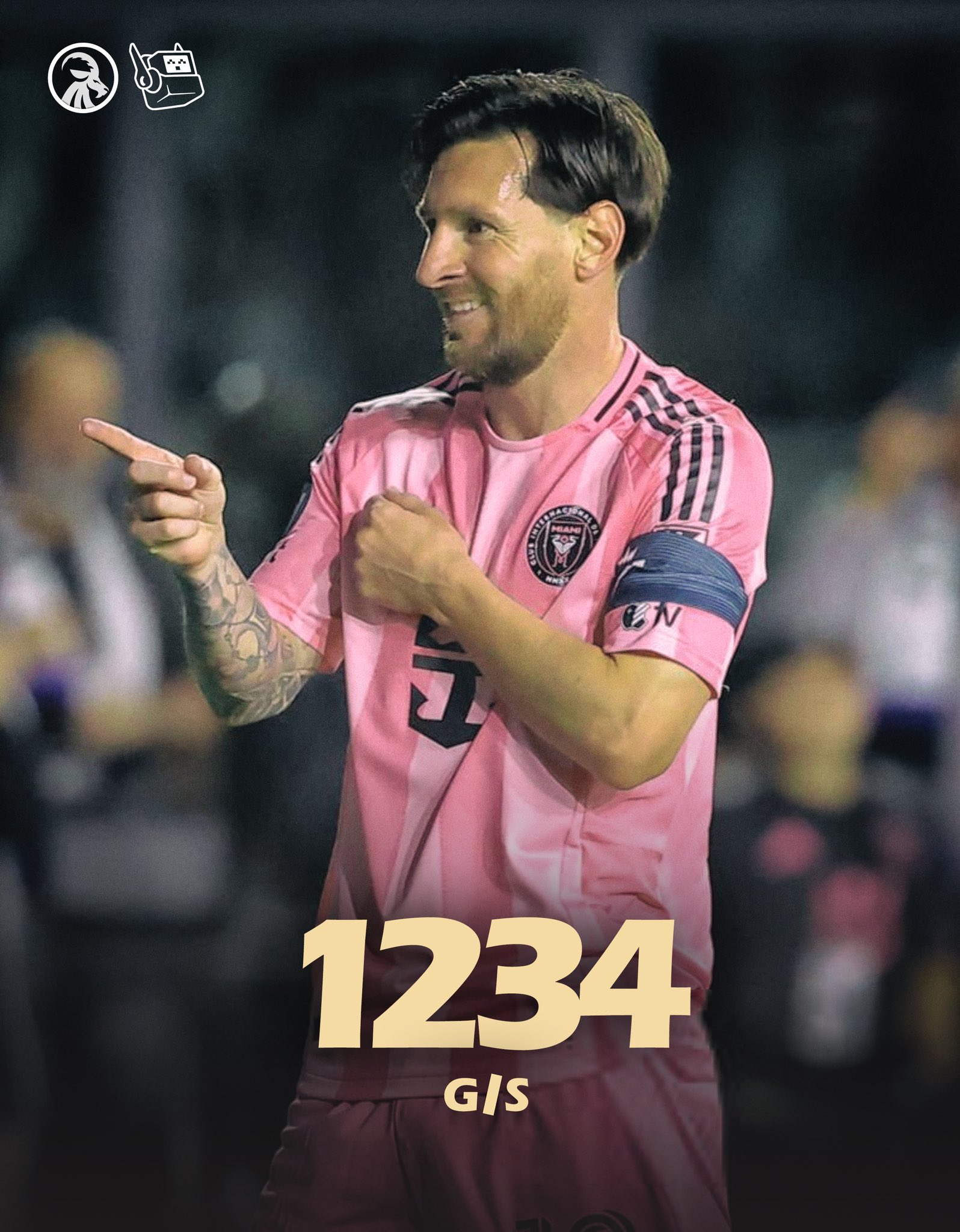  回歸即進球！37歲梅西生涯目前853球381助，參與進球數(shù)1234球！